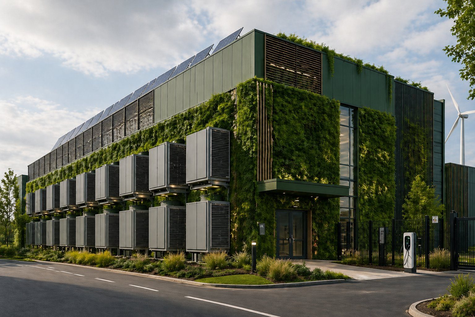 Sustainable infrastructure building