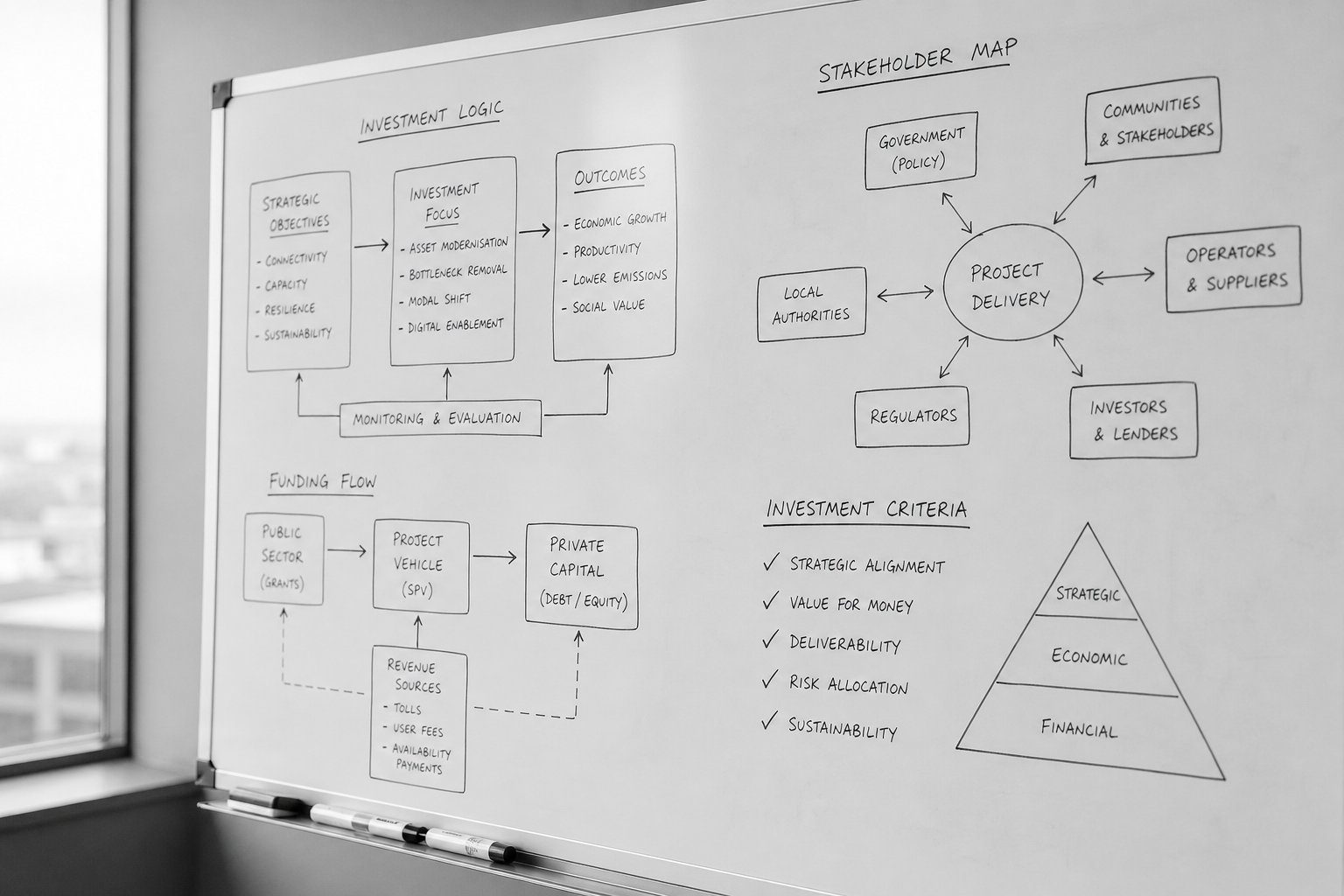 Investment logic and stakeholder mapping